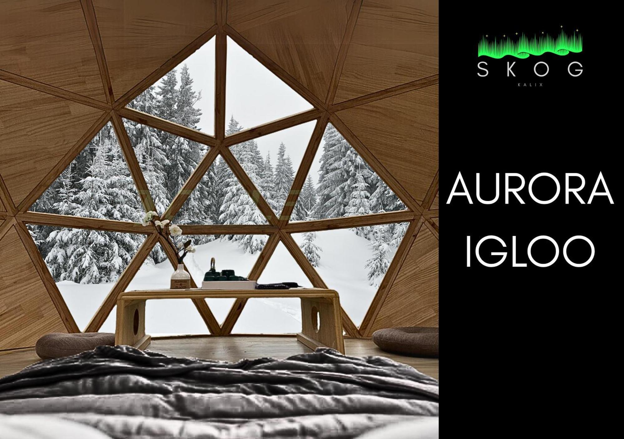 Skog Aurora Igloos Villa Kalix Eksteriør bilde