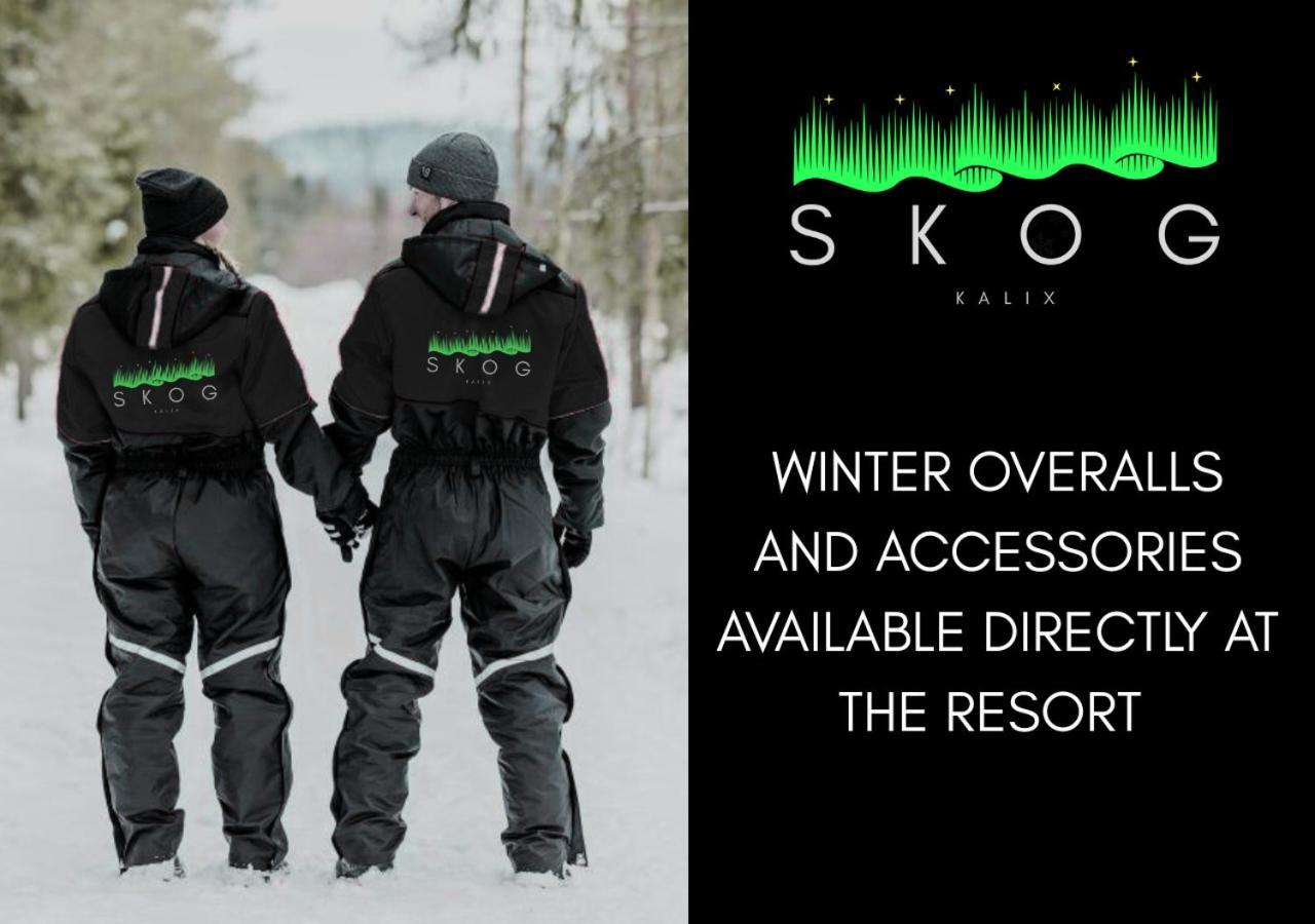 Skog Aurora Igloos Villa Kalix Eksteriør bilde